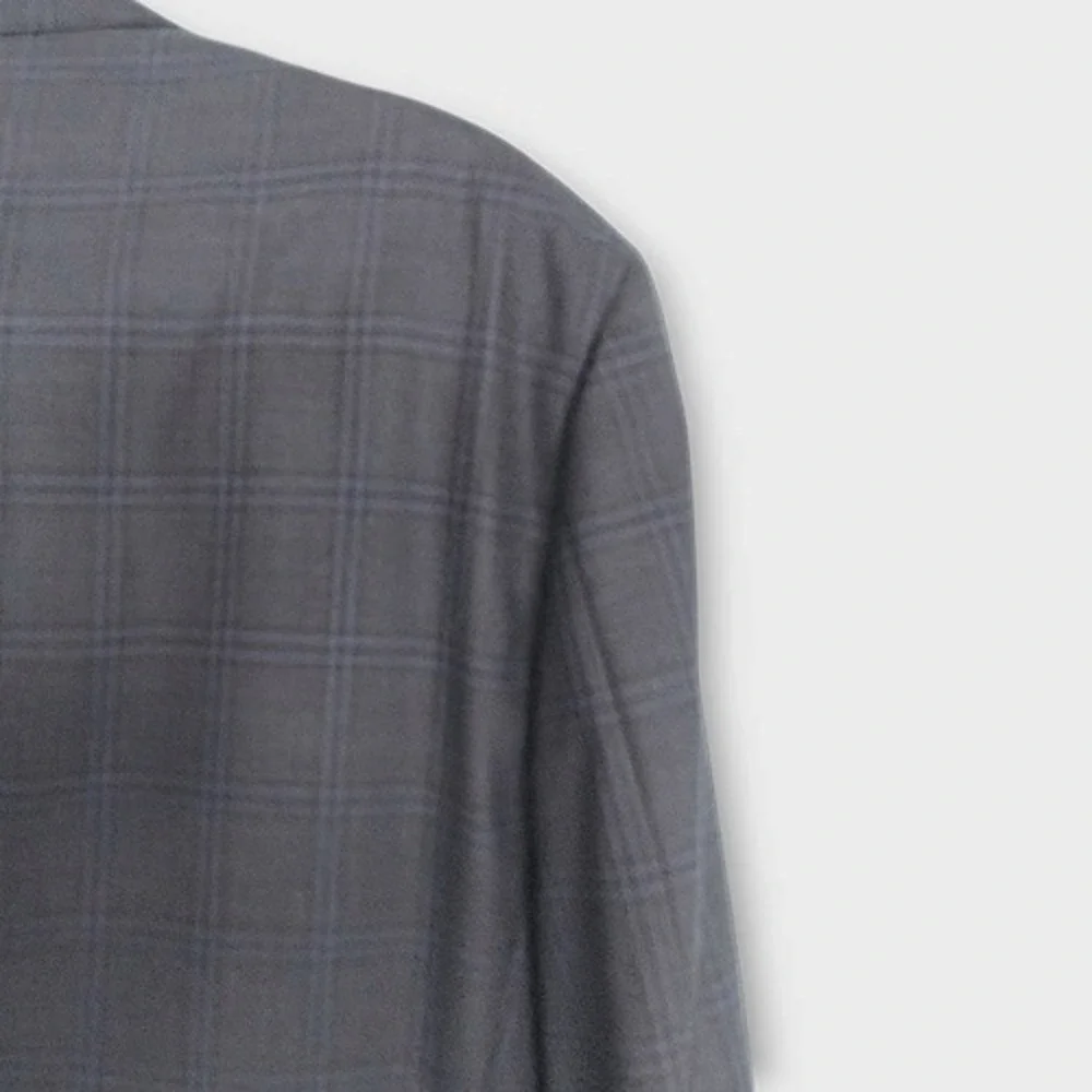 Reveal Mens Sport Coat 48L Blue Plaid‎ Custom UT Longhorns Lined New